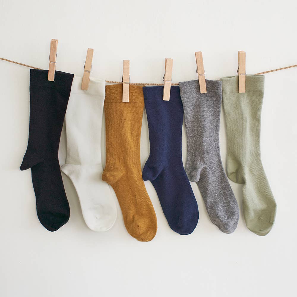 【ゆる着圧】無地ソックス